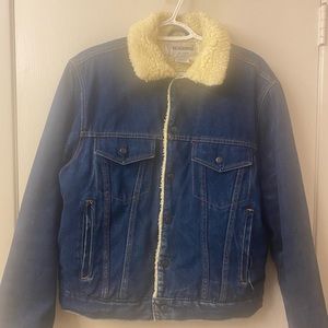 Seahorse brand Jean and Sherpa Jacket size Large